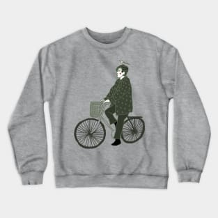 Bird & Bike Crewneck Sweatshirt